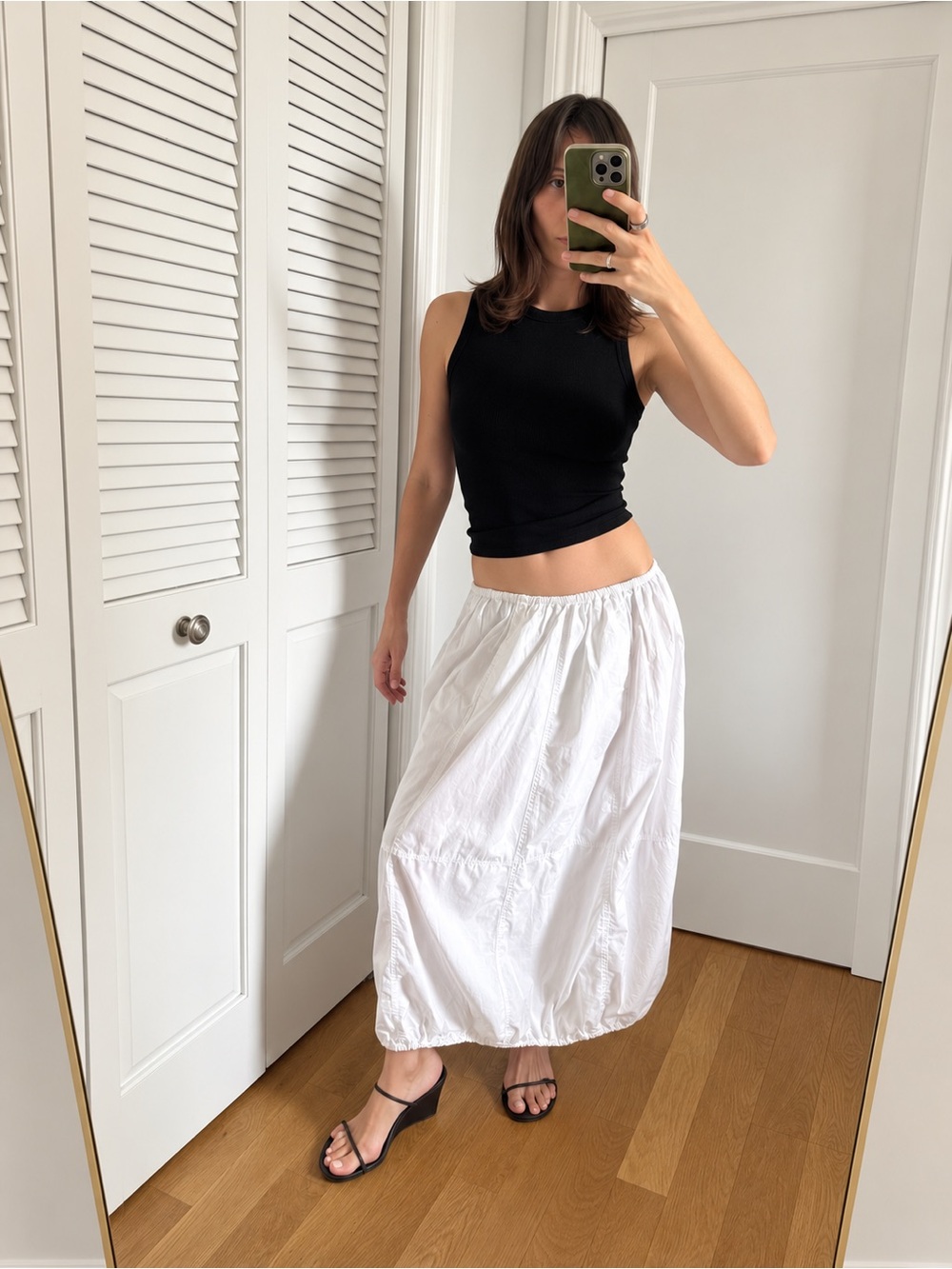 Zara midi skirt